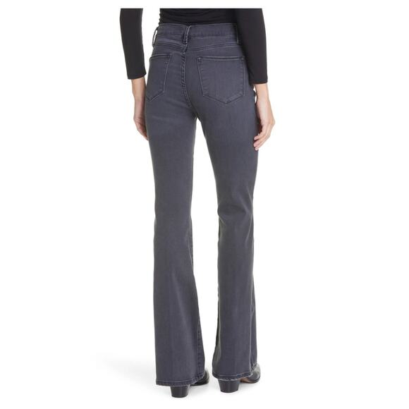 FRAME Denim Gray  High Waist Gray Skinny Flare Fit NWT - Picture 10 of 10